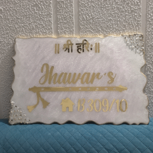 Resin Nameplate-Agate