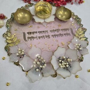 3D Resin Pooja Thali