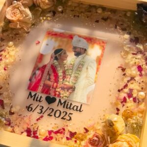 Resin Keepsake Wooden Photo Frame