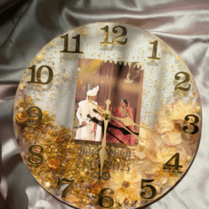 Varmala Preserved Resin Wall Clock